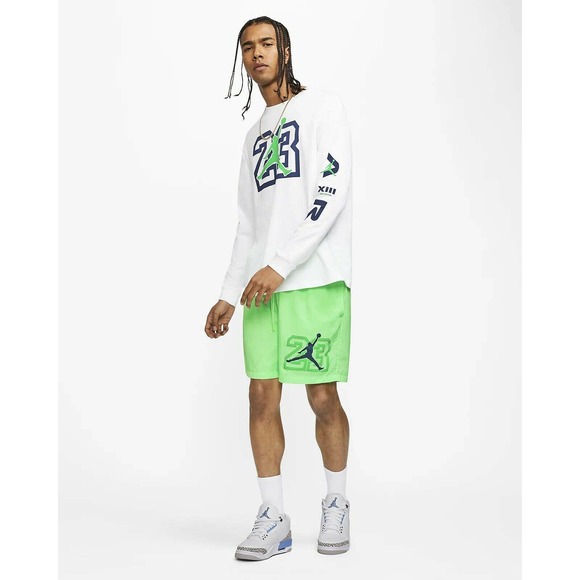 Nike Air Jordan Poolside Flint 3 Green 